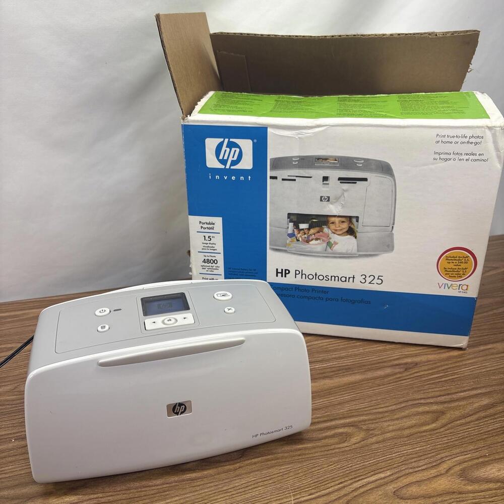 HP Photosmart 325 Digital Photo Inkjet Printer
